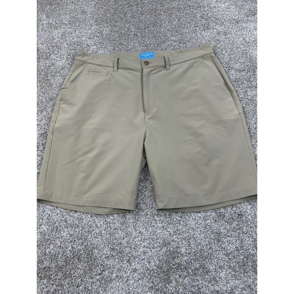 Pennington & Bailes Clemson Tigers Golf Shorts Mens 38 Khaki Performance #0490